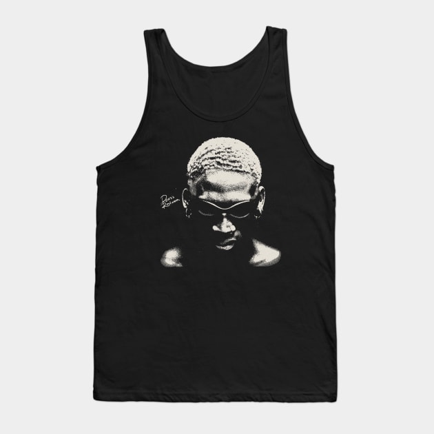 Dennis Rodman Vintage Tank Top by gwpxstore